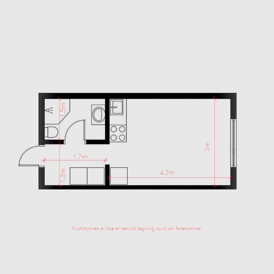 Airhome Stavanger Sentrum ภายนอก รูปภาพ